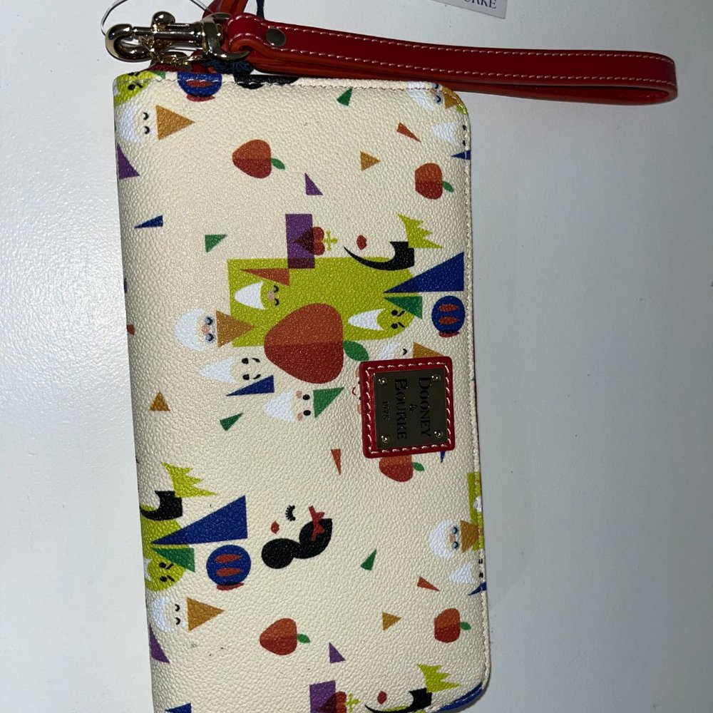 Snow White and the Seven Dwarfs 85th Anniversary Dooney & Bourke Wristlet Wallet